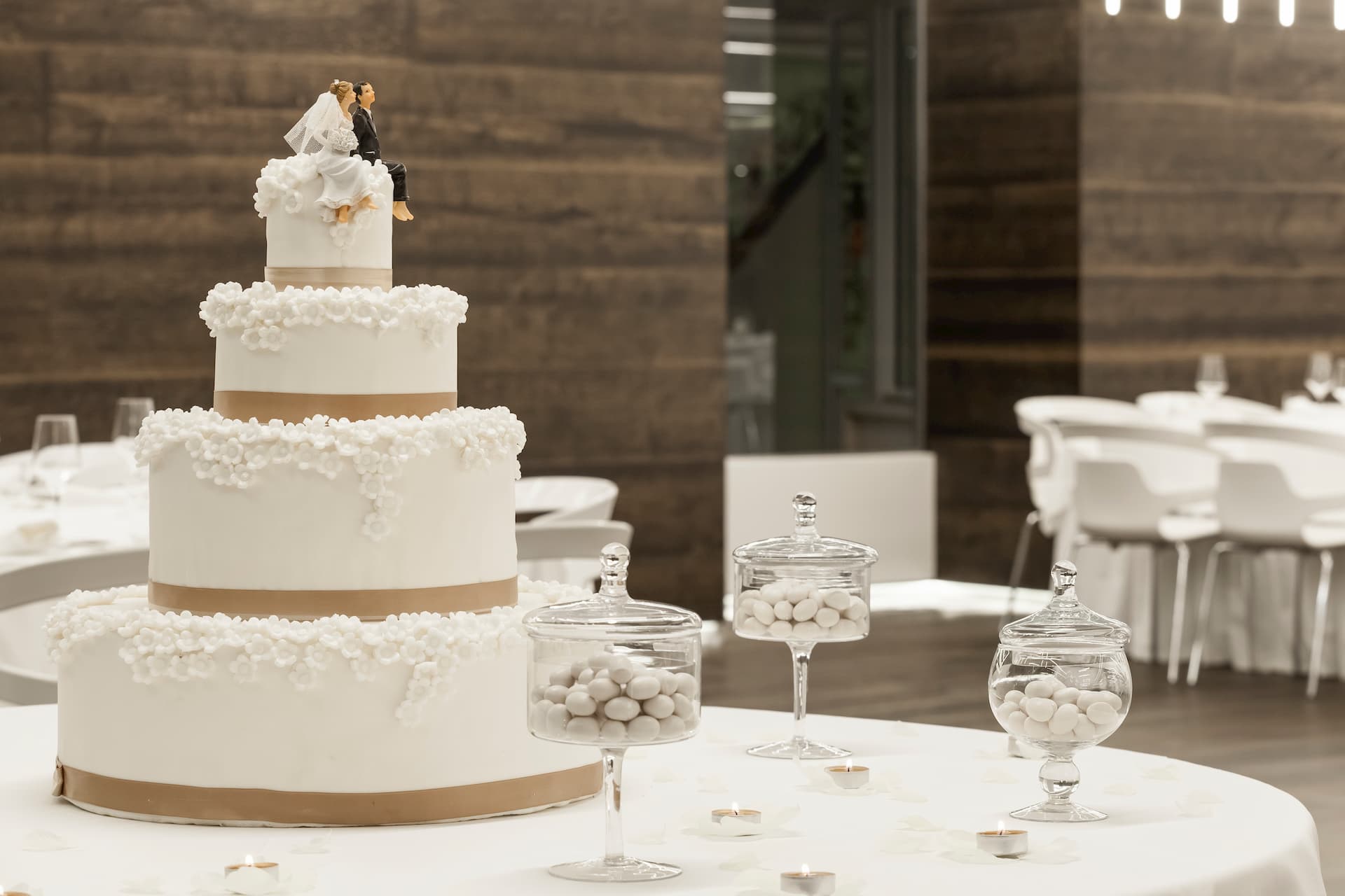 Servizi per matrimoni, torta nuziale